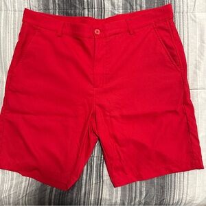 Red Athletic Shorts with Vibrant Style